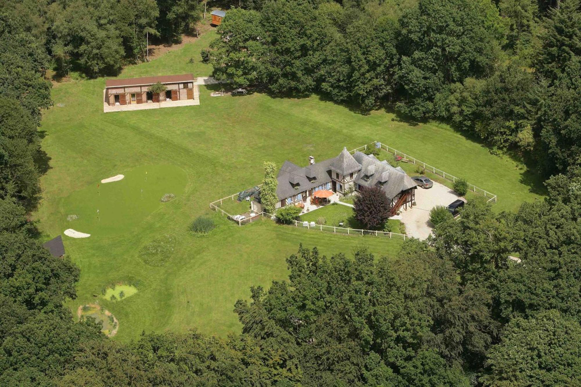 Domaine De La Mesange Bed & Breakfast Le Mesnil-Durand Dış mekan fotoğraf